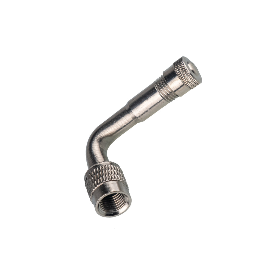 90 Degree Valve Extension Brass or Silver